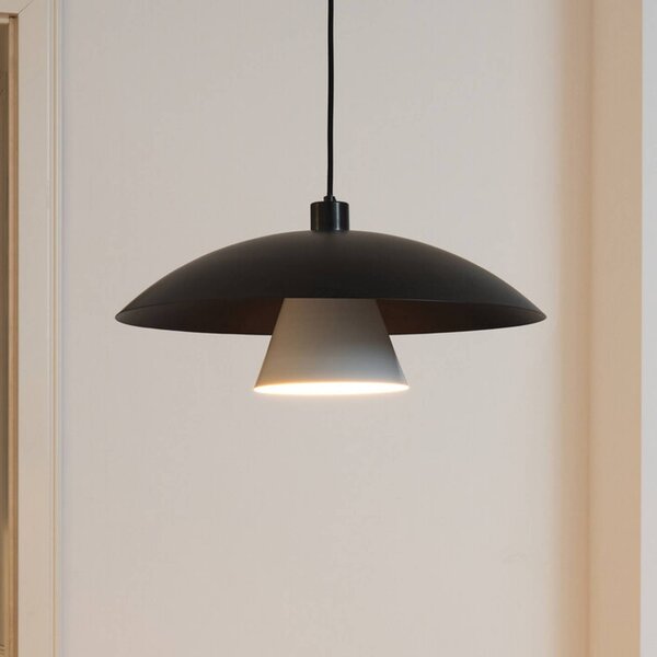 OSRAM závěsné světlo Decor Flying Mushroom černá/bílá, ocel, stmívatelný, Černá, Kuchyň, kov, Moderní