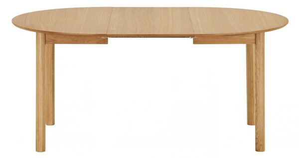 Bundaberg jídelní stůl, dubová dýha, 120/170/220 × 120 × 75 cm – House Nordic