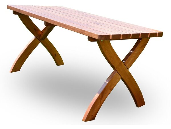 Rojaplast Strong 41256 Zahradní dřevěný stůl - 160 cm