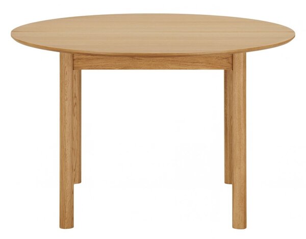 Bundaberg jídelní stůl, dubová dýha, 120/170/220 × 120 × 75 cm – House Nordic
