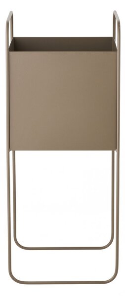 Urtepotte stojací květináč, hnědá, 22,5×22,5×54 cm – House Nordic