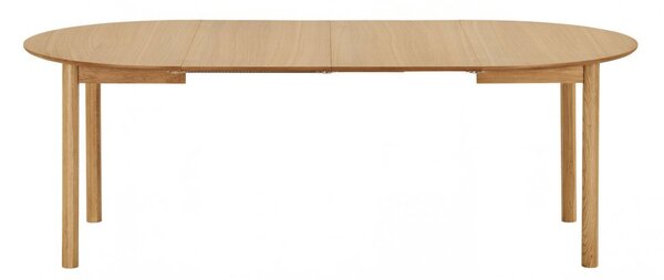 Bundaberg jídelní stůl, dubová dýha, 120/170/220 × 120 × 75 cm – House Nordic