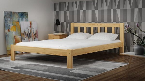 Magnat Borovicová postel Olivia 140x200 cm