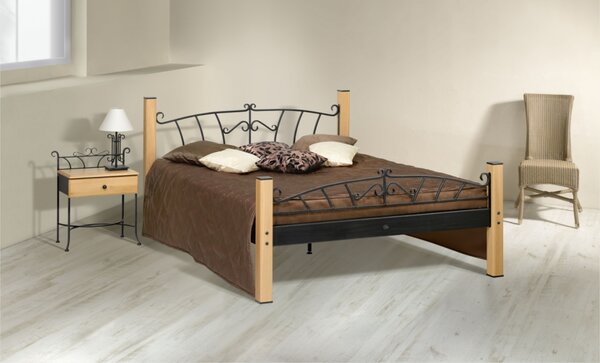 Iron Art ALTEA kovaná postel pro rozměr matrace: 140 x 200 cm
