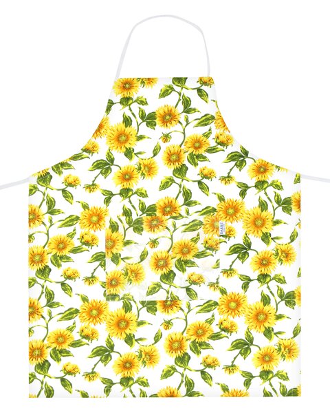 Kuchyňská zástěra Květy slunečnice