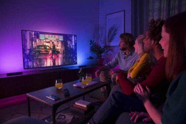 Philips - SADA 2x LED RGB Stmívatelná stolní lampa Hue PLAY DPACK WACA 6W/230V