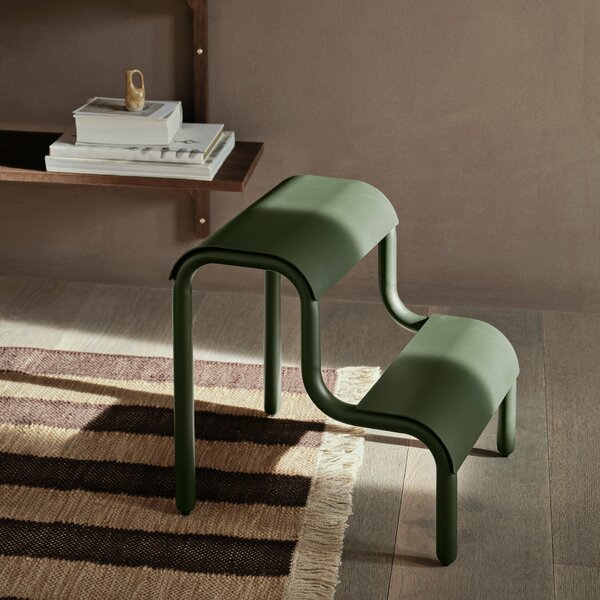 FERM LIVING Stolička Up Step, Black