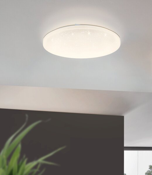 Eglo 97879 FRANIA-S - LED stropní svítidlo s efektem hvězdné oblohy Ø 43cm, 33,5W (LED moderní stropní svítidlo s teplou barvou světla)