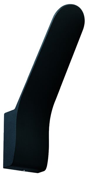 Mantra 8154 Andes, černé venkovní nástěnné svítidlo LED 6W 3000K, výška 29cm, IP65