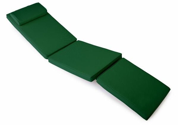 Polstrování na zahradní lehátko Florentine, tm. zelená