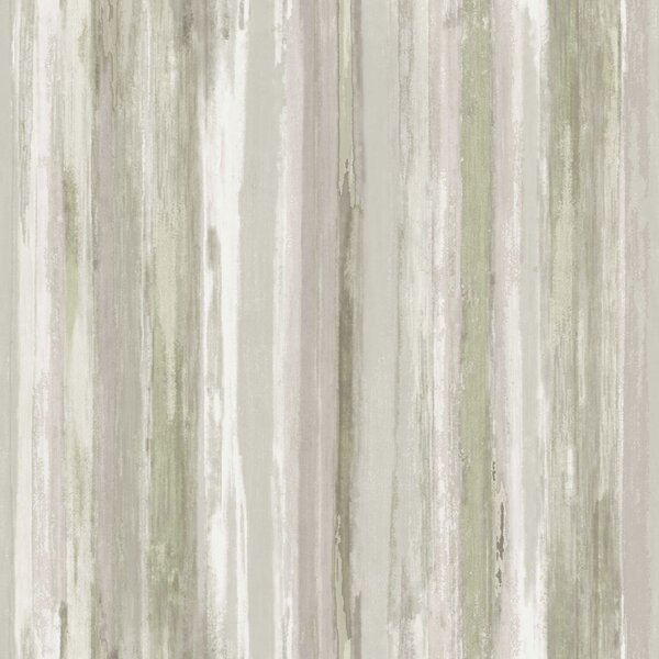 Zeleno-šedá vliesová tapeta na zeď, pruhy, 24435, Textum, Cristiana Masi by Parato