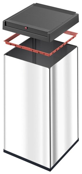 Velkoobjemový odpadový box Big-Box Swing XL, 52 l, samozavírací, nerez lesklý