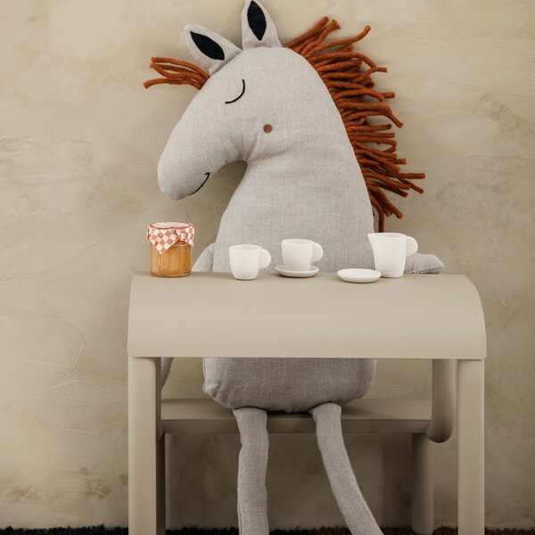 FERM LIVING Stolička Up Step, Poppy Red