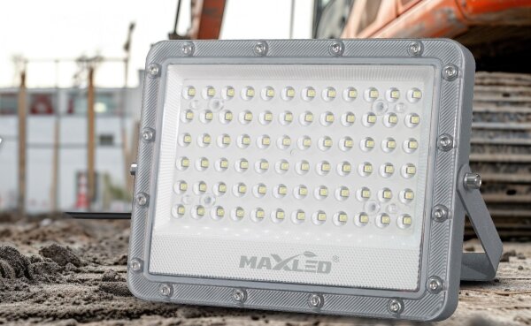 LED Venkovní reflektor LED/50W/230V 5000K IP65 šedá