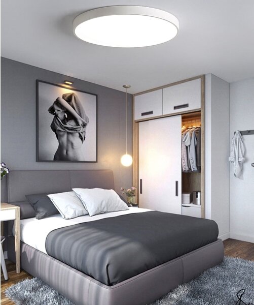 LED Stropní svítidlo LED/60W/230V 4000K pr. 60 cm bílá