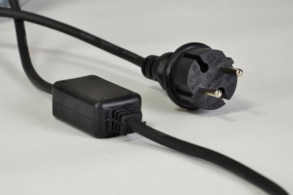 LED světelný kabel 240 diod, 10 m, žlutý