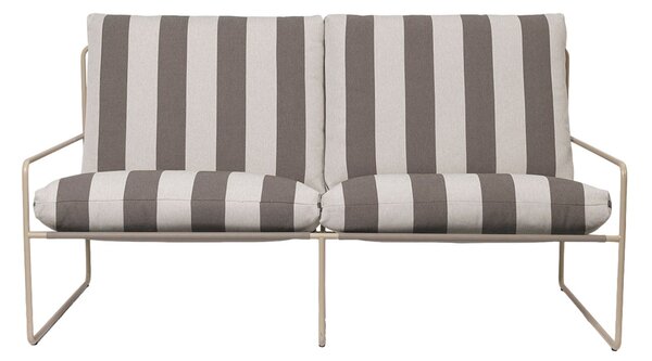 FERM LIVING Zahradní pohovka Desert, Cashmere / Chocolate