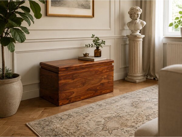 Truhlice Tina 90x45x45 z masivu palisandr