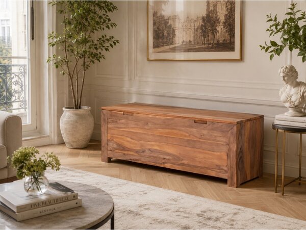 Truhlice Tara 120x45x45 z indického masivu palisandr
