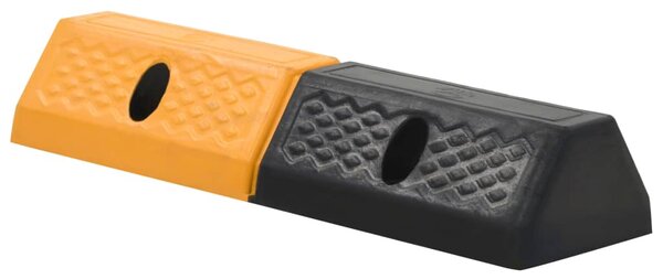 Parkovací dorazy 2 ks gumové 49 x 15 x 9 cm