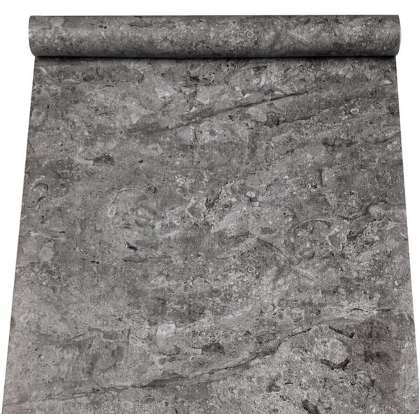 Samolepící tapety 45 cm x 10 m IMPOL TRADE 0014, beton tmavě šedý, samolepící tapety