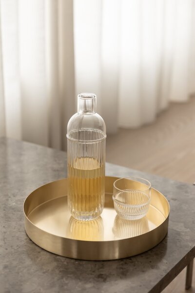 Karafa z křišťálového skla Bar Clear 900 ml
