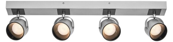 LEDVANCE LED nástěnné a stropní bodové svítidlo Jupiter stříbrné 4 spoty 4058075828261