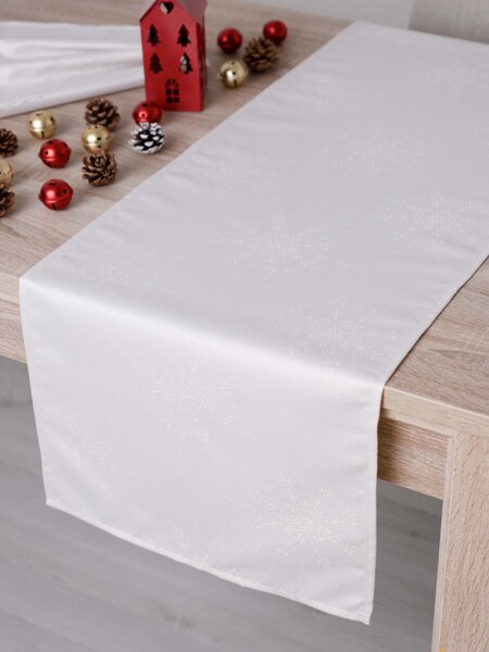 MK Lůžkoviny Lurexový Vánoční běhoun Pohádkový stůl - 40 × 140 cm