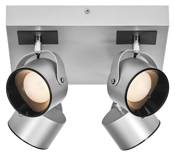 LEDVANCE LED nástěnné a stropní bodové svítidlo Jupiter stříbrné 4058075828285