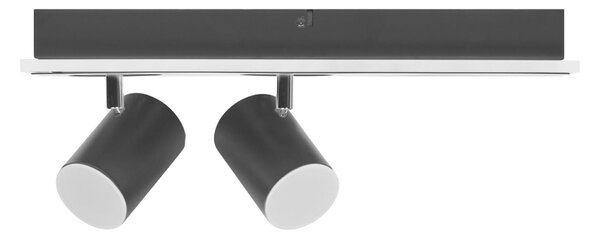 LEDVANCE LED nástěnné a stropní bodové svítidlo Mars CLICK-SELECT černé 2 spoty 4058075833814