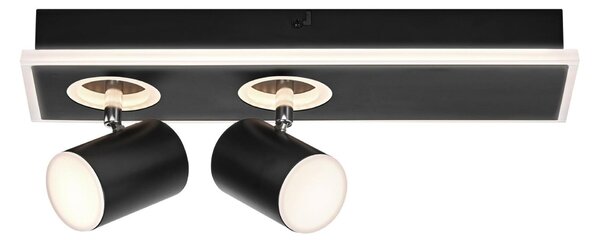 LEDVANCE LED nástěnné a stropní bodové svítidlo Mars CLICK-SELECT černé 2 spoty 4058075833814