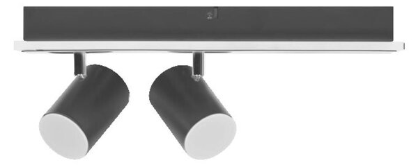 LEDVANCE LED nástěnné a stropní bodové svítidlo Mars CLICK-SELECT černé 2 spoty 4058075833814