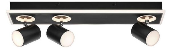 LEDVANCE LED nástěnné a stropní bodové svítidlo Mars CLICK-SELECT černé 3 spoty 4058075833838