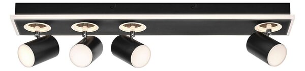 LEDVANCE LED nástěnné a stropní bodové svítidlo Mars CLICK-SELECT černé 4 spoty 4058075833999