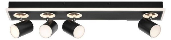 LEDVANCE LED nástěnné a stropní bodové svítidlo Mars CLICK-SELECT černé 4 spoty 4058075833999