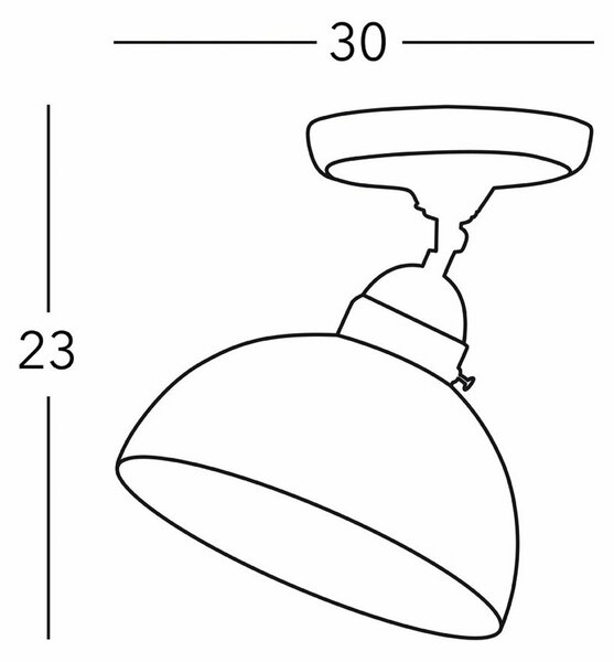 Austrolux Kolarz stropní světlo Nonna Ø30cm Květina zlatá barva Vlnitý okraj, stmívatelný, Bílá / opál, Obývací pokoj / jídelna, Sklo, Venkovský / rustikální