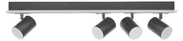LEDVANCE LED nástěnné a stropní bodové svítidlo Mars CLICK-SELECT černé 4 spoty 4058075833999