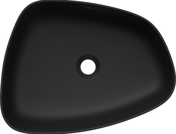 Mexen Ono umyvadlo na desku z konglomerátu 51 x 39 cm, černé - 23045171