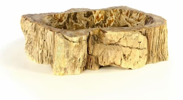 Umyvadlo z přírodního kamene FOSSIL DIVERO - velké