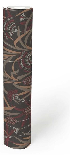 A.S. Création | Vliesová tapeta na zeď French Affair 39936-4 | 0,53 x 10,05 m | černá, šedá, měděná, vínová, bílá