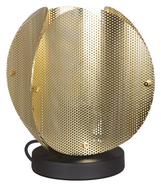 Zlatá stolní lampa Globe Skládaný design