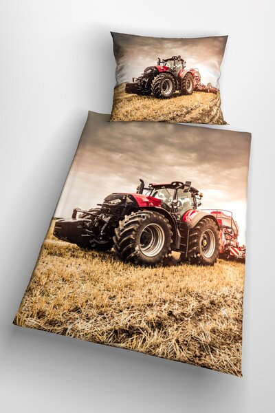 3d povlečení s traktorem - Tractor 140x200 cm