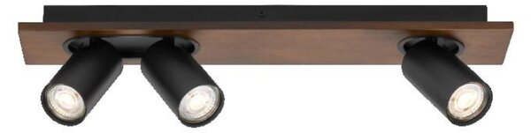 LEDVANCE LED nástěnné a stropní bodové svítidlo Mercury GU10 černé 3x3.4W 927 DIM 4058075828087