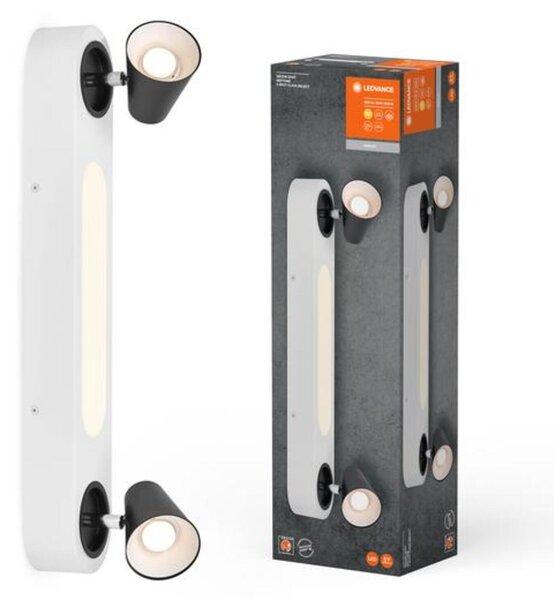 LEDVANCE LED nástěnné a stropní bodové svítidlo Neptune CLICK-SELECT bílé 2 spoty 4058075828322