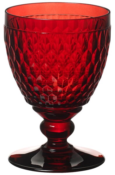 Villeroy&Boch Boston coloured sklenice na vodu red 99 mm, 250 ml