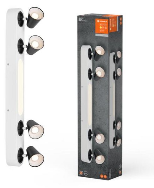 LEDVANCE LED nástěnné a stropní bodové svítidlo Neptune CLICK-SELECT bílé 4 spoty 4058075828360