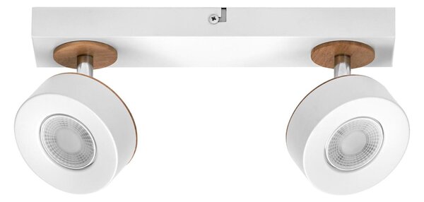 LEDVANCE LED nástěnné a stropní bodové svítidlo Pluto bílé 2 spoty 4058075827905