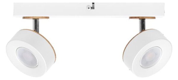 LEDVANCE LED nástěnné a stropní bodové svítidlo Pluto bílé 2 spoty 4058075827905