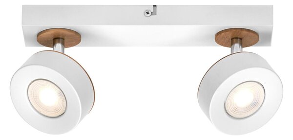 LEDVANCE LED nástěnné a stropní bodové svítidlo Pluto bílé 2 spoty 4058075827905