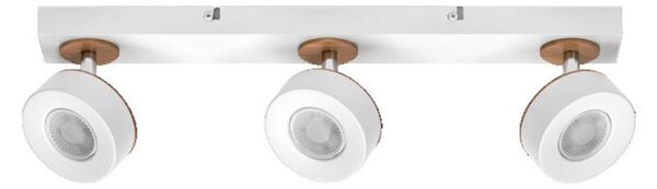 LEDVANCE LED nástěnné a stropní bodové svítidlo Pluto bílé 3 spoty 4058075827929